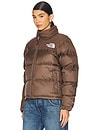 view 3 of 7 1996 Retro Nuptse Jacket in Smokey Brown
