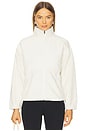 view 2 of 5 Cabin Fleece Full Zip in White Dune