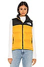 view 2 of 5 1996 Retro Nuptse Vest in TNF Yellow