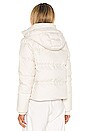 view 5 of 6 Dealio Down Crop Jacket With Faux Fur Trim in Vintage White