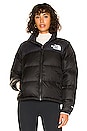 view 2 of 5 1996 Retro Nuptse Jacket in Recycled TNF Black