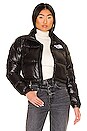 view 1 of 5 Nuptse Short Jacket in TNF Black