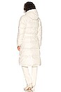 view 4 of 4 Nuptse Belted Long Parka in Gardenia White