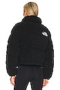 view 4 of 5 High Pile Nuptse Jacket in TNF Black