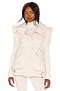 view 2 of 5 Juna Puffer Vest in Ivory