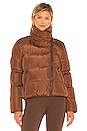 view 2 of 5 Jupiter Puffer Jacket in Chocolate