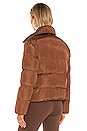 view 4 of 5 Jupiter Puffer Jacket in Chocolate