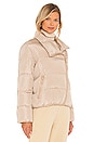 view 3 of 5 Jupiter Puffer Jacket in Latte