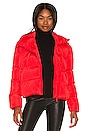 view 1 of 5 Jupiter Puffer Jacket in Red