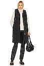view 1 of 4 LARA 패딩 조끼 in Black