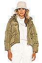 view 1 of 5 Pluto Puffer Jacket in Khaki Green