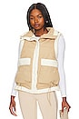 view 2 of 5 Mila Puffer Vest in Caramel
