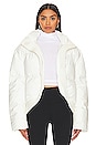 view 1 of 5 Annika Puffer Jacket in Ivory