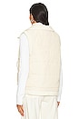 view 4 of 5 Mila Puffer Vest in Ivory