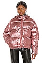 view 2 of 5 Luna Puffer Jacket in Rose Gold