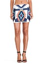 view 1 of 3 JUPE COURTE AZTEC in Aztec Print