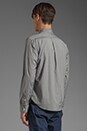 view 3 of 7 Solid Poplin Button Pocket Shirt in Grey