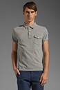 view 1 of 5 Classic Pique Polo in Grey Heather