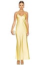 view 1 of 3 x REVOLVE Silk Rosalie Dress in Yellow