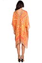 view 3 of 4 Barbados Caftan in Coral Multi