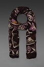 view 2 of 3 Tikal Scarf in Brown Multi