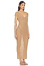 view 2 of 3 Ladder Dress in Sand
