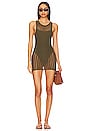 view 1 of 3 Ipanema Tank Dress in Olive