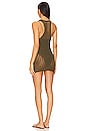 view 3 of 3 Ipanema Tank Dress in Olive