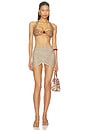 view 5 of 6 FALDA ENVOLVENTE DUNE in Sequin Mineral
