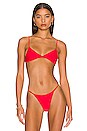 view 1 of 4 Ischia Bikini Top in Poppy