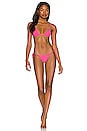 view 4 of 4 Equator Bikini Top in Azalea