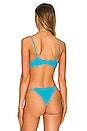 view 3 of 4 Rio Bikini Top in Sea Breeze