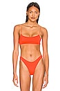 view 1 of 4 X REVOLVE The C Bralette Bikini Top in Flame