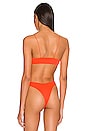 view 3 of 4 X REVOLVE The C Bralette Bikini Top in Flame