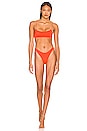 view 4 of 4 X REVOLVE The C Bralette Bikini Top in Flame