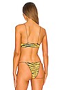 view 3 of 4 ТОП БИКИНИ THE C TOP in Zebra Sunshine