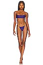view 4 of 4 HAUT DE MAILLOT DE BAIN THE C in Iris Wave