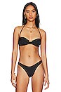 view 1 of 4 TOP BIKINI ATHENA in Black