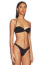 view 2 of 4 TOP BIKINI ATHENA in Black