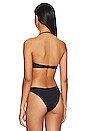 view 3 of 4 TOP BIKINI ATHENA in Black