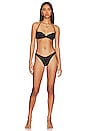view 4 of 4 TOP BIKINI ATHENA in Black