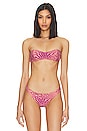 view 1 of 4 Cleo Bikini Top in Le Tigre Coral