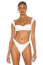 view 1 of 4 South Pacific Bikini Top in White