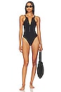 view 1 of 4 Sirenas One Piece in Black Compression