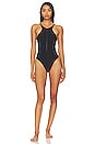 view 2 of 4 Sirenas One Piece in Black Compression