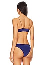 view 3 of 4 The C Bralette Bikini Top in Indigo