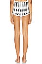 view 3 of 5 La Plage Short in Black & White Gingham