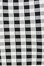view 5 of 5 La Plage Short in Black & White Gingham