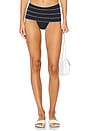 view 1 of 4 Deco Bikini Bottom in Black & White