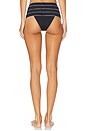 view 3 of 4 Deco Bikini Bottom in Black & White